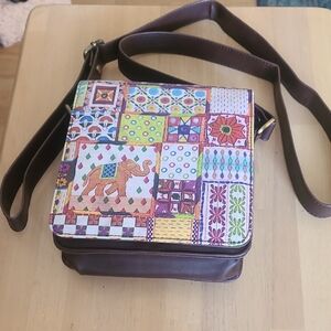Colorful Patchwork Crossbody Bag